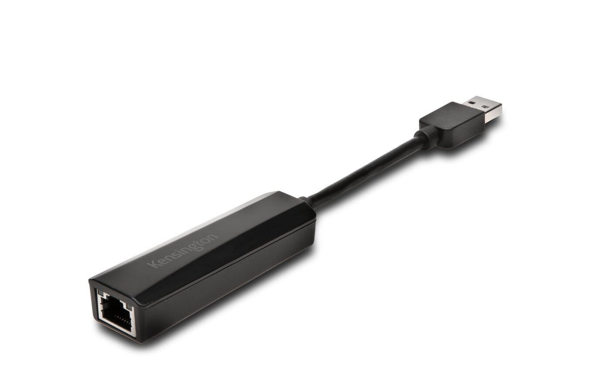 Kensington UA0000E USB 3.0 Ethernet Adapter -inch € Black K33981WW
