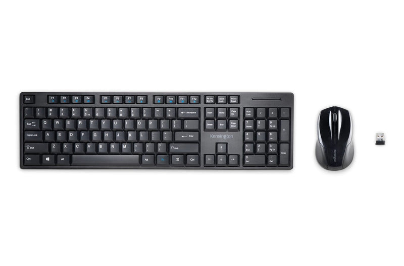 Kensington Pro Fit Low-Profile Wireless Desktop Keyboard and Mouse Combo K75230US