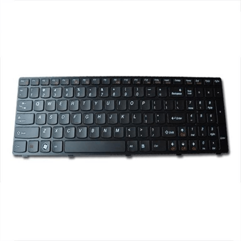 Astrum Replacement Laptop Keyboard for Lenovo G570 Chocolate Black US KBLNG570-CB