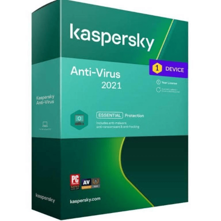 Kaspersky Internet Security Single-License English 1-year 1+1-device KL11719XBFS21ENG