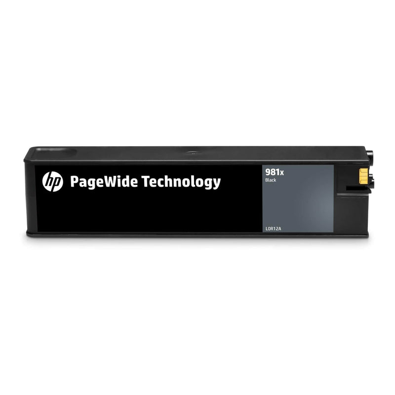 HP 981X PageWide Black High Yield Printer Ink Cartridge Original L0R12A Single-pack