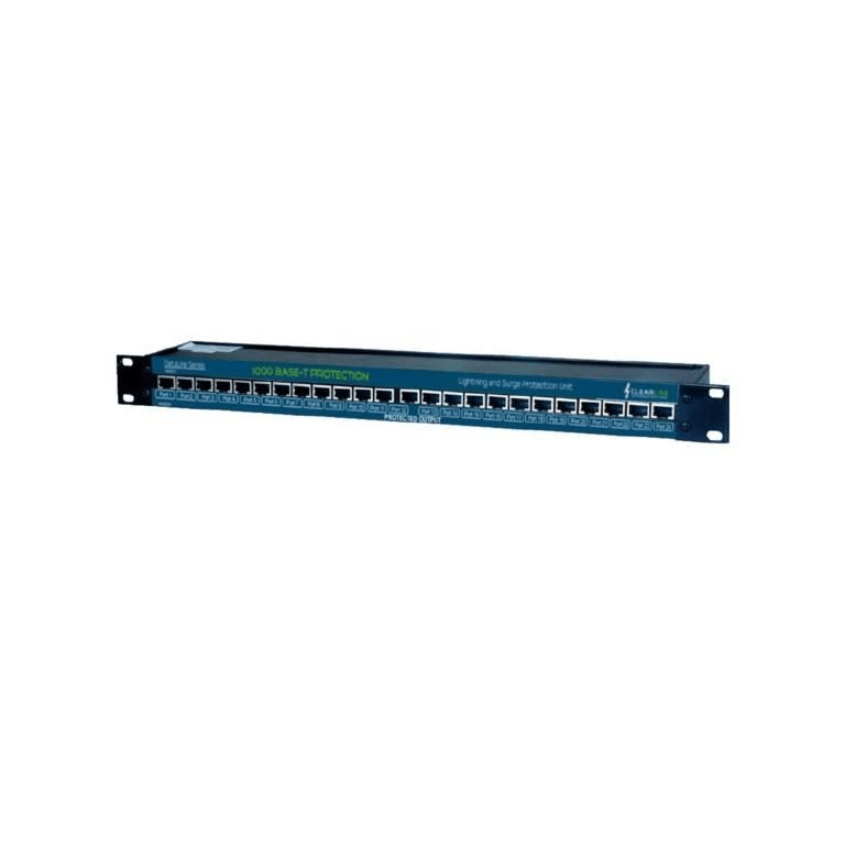Clearline 12-00383 24-port Gigabit Inline Protector LAN-24
