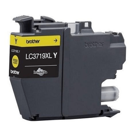Brother LC-3719XLY Yellow High Yield Printer Ink Cartridge Original Single-pack