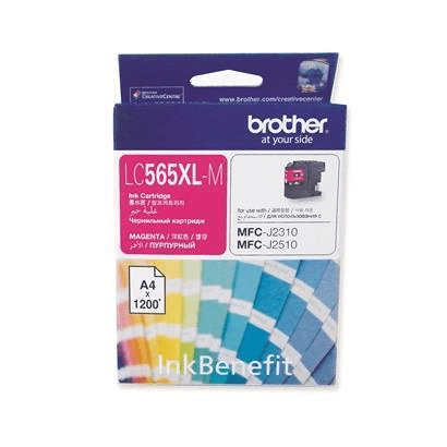 Brother LC-565XLM Magenta High Yield Printer Ink Cartridge Original Single-pack