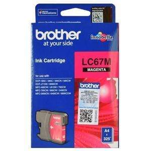 Brother LC-67M Magenta Printer Ink Cartridge Original Single-pack