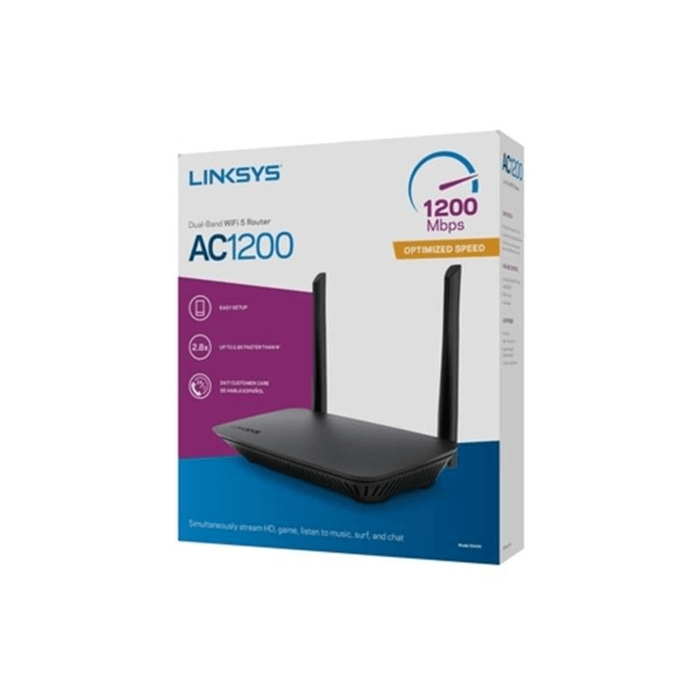 Linksys E5400 AC1200 Gigabit Ethernet Wireless Dual-Band Router E5400-EU
