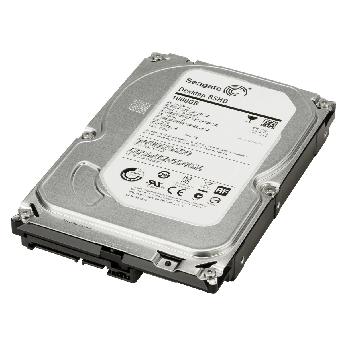 HP 1TB SATA 6Gb/s 7200rpm Internal Hard Drive LQ037AA