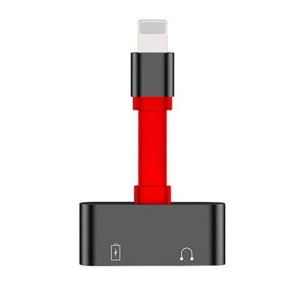 Unitek Lightning Splitter Headset and Charge M102A