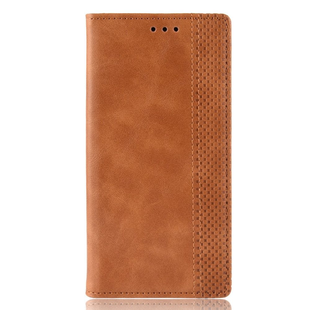 Tuff-Luv Horizontal Flip Leather Case with Wallet for iPhone 11 Pro Brown M1348