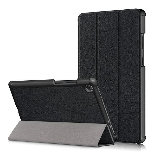 Tuff-Luv Smart case & Stand for Lenovo M8 TB-8505X - Black M2178