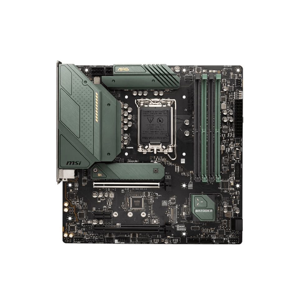 MSI Mag B660M Bazooka DDR4 Intel LGA 1700 micro ATX Motherboard MAG B660M BAZOOKA DDR4