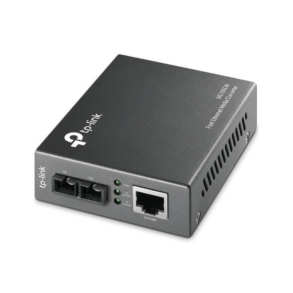 TP-Link MC100CM 10/100 Mbits Multi-Mode Media Converter Network 100 1310 Nm Black