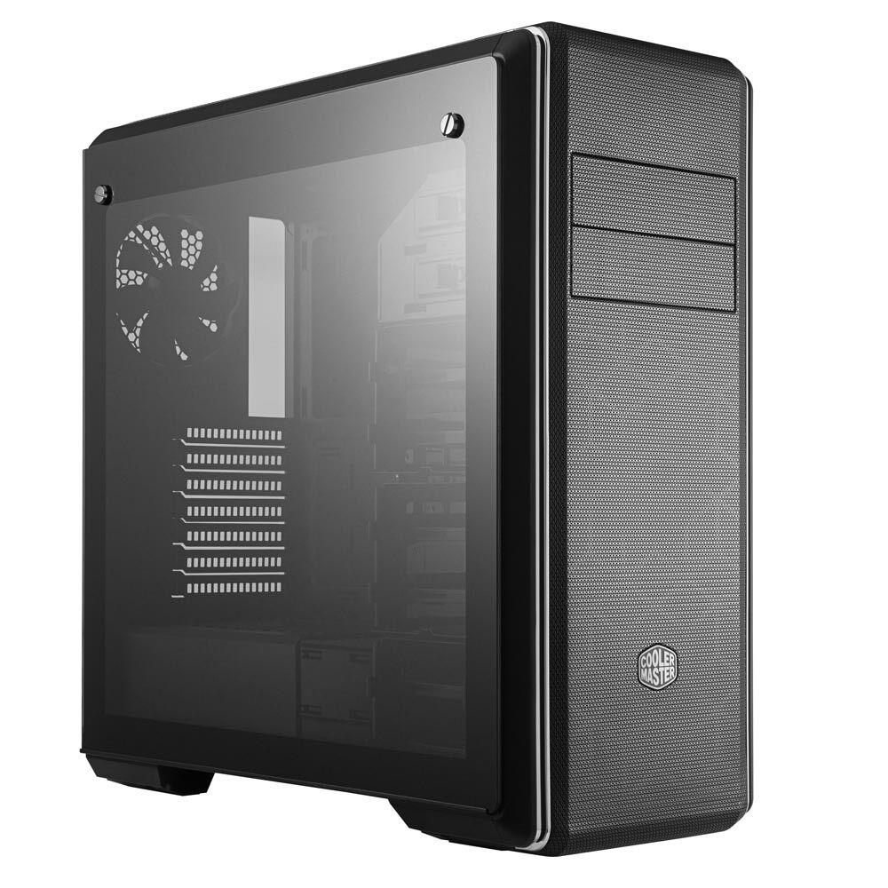 Cooler Master Masterbox CM694 Tempered Glass ATX Mid Tower PC Case - Black Steel MCB-CM694-KG5N-S00