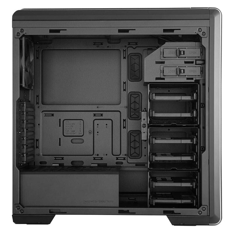 Cooler Master Masterbox CM694 Tempered Glass ATX Mid Tower PC Case - Black Steel MCB-CM694-KG5N-S00