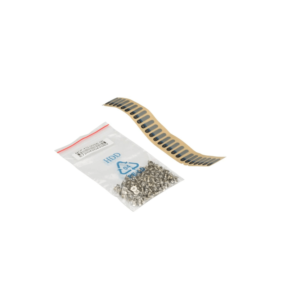 Supermicro MCP-410-00006-0N Screw Bag and Labels for 2.5-inch Hot-Swap Hard Drive Tray