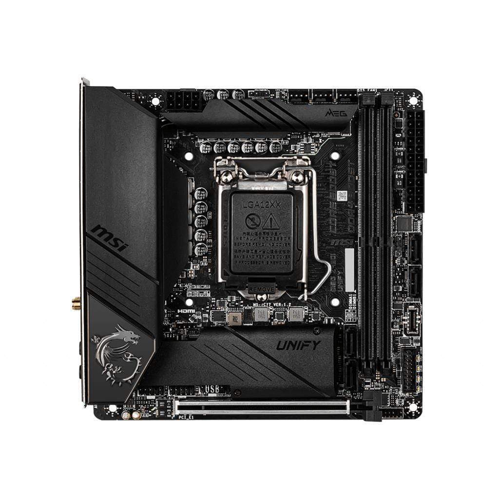 MSI MEG Z490I UNIFY Motherboard Mini-ITX LGA1200 WiFi 6