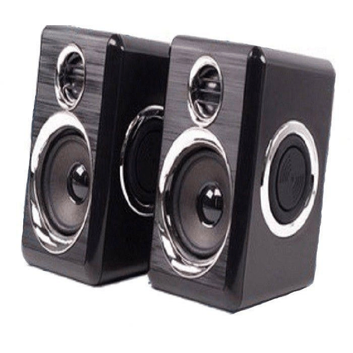 Tuff-Luv FT165 - 2x3W USB Compact Stereo Speakers 3.5mm Input MF3136
