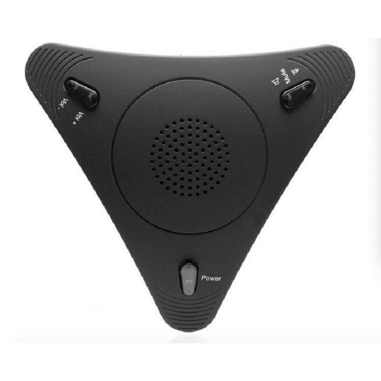 Tuff-Luv USB Desktop Conference Room Microphone Speaker Black MF3272