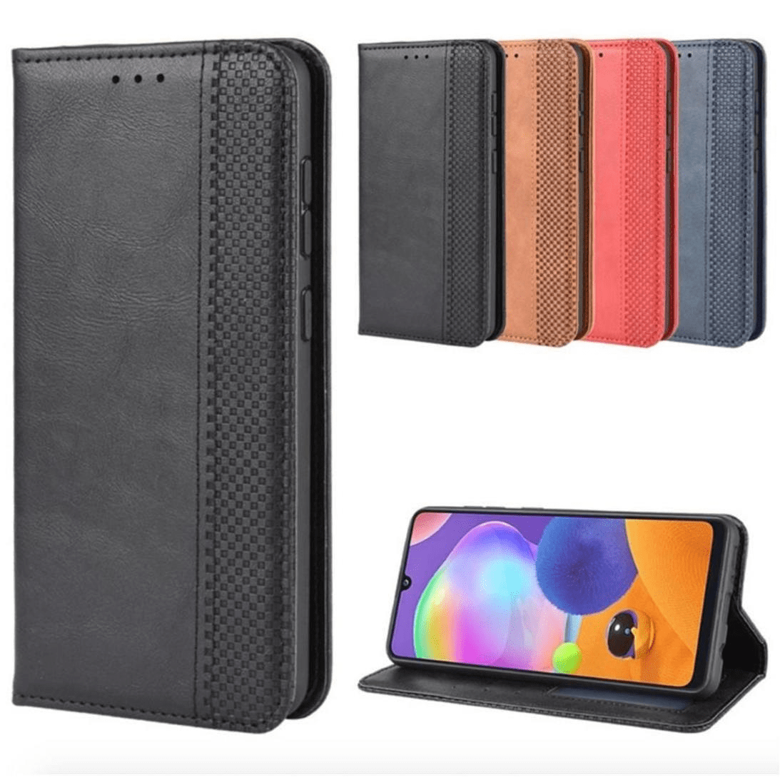 Tuff-Luv Horizontal Flip Leather Case Wallet for iPhone 11 Pro Max Black MF3384