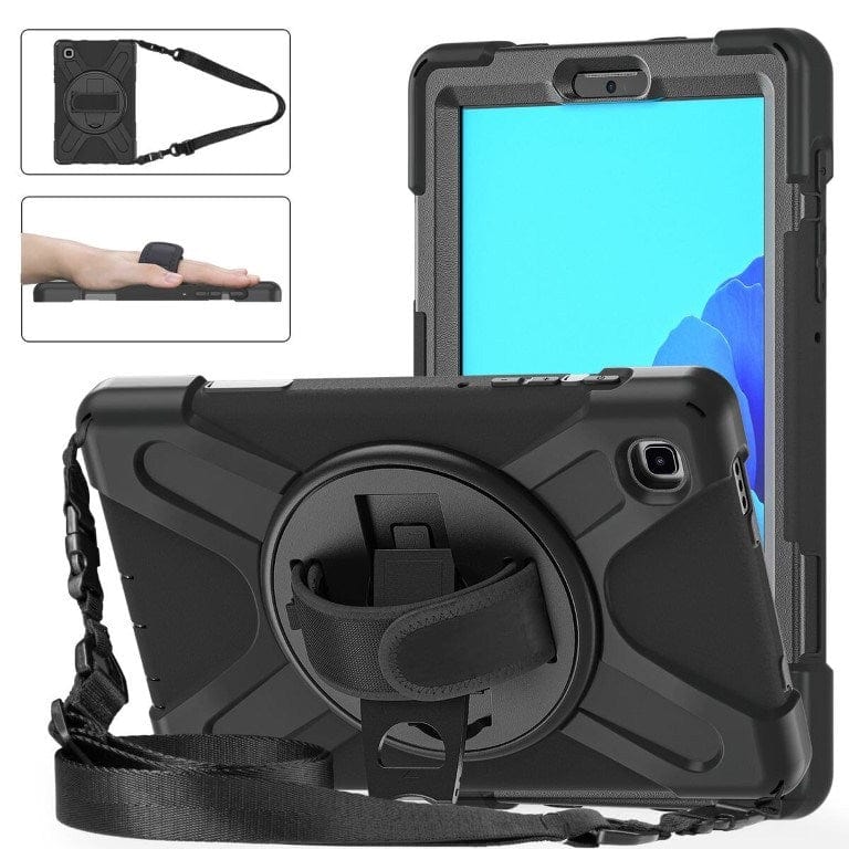 Tuff-Luv Rugged Armour Jack Case for Samsung Galaxy A7 Lite Black MF467