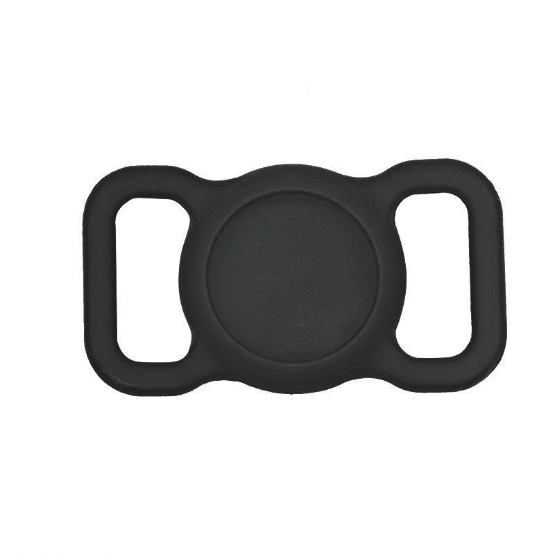 Tuff-Luv Pet Dog Collar Holder Compatible with Apple Airtag - Black MF477