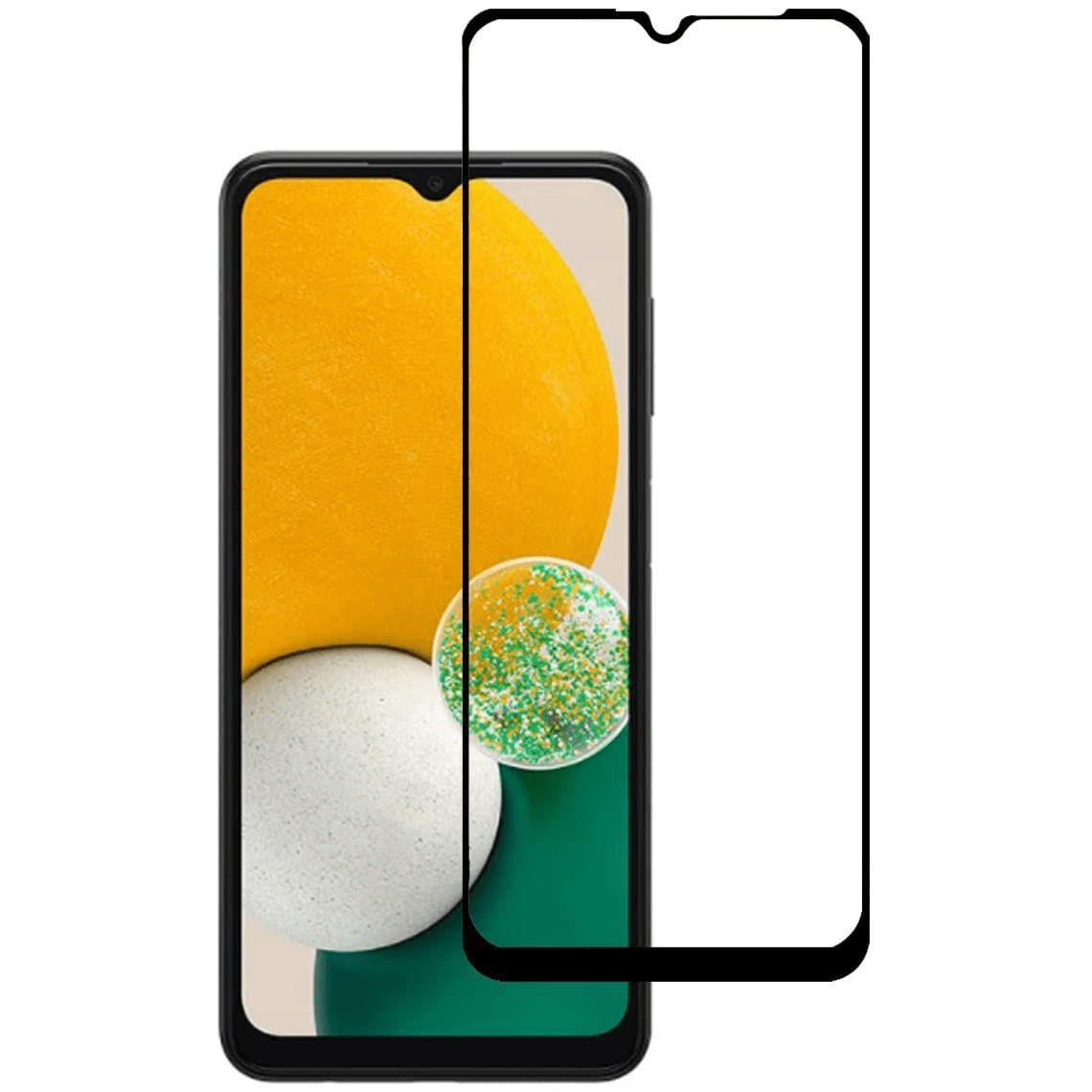 Tuff-Luv 2.5D Full Screen Tempered Glass for Samsung Galaxy A13 5G - Clear MF928