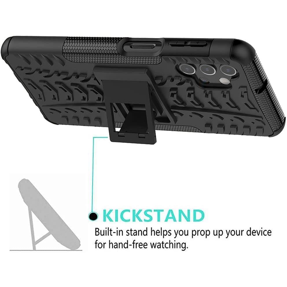 Tuff-Luv Rugged Case for Samsung Galaxy A33 5G Black MF968