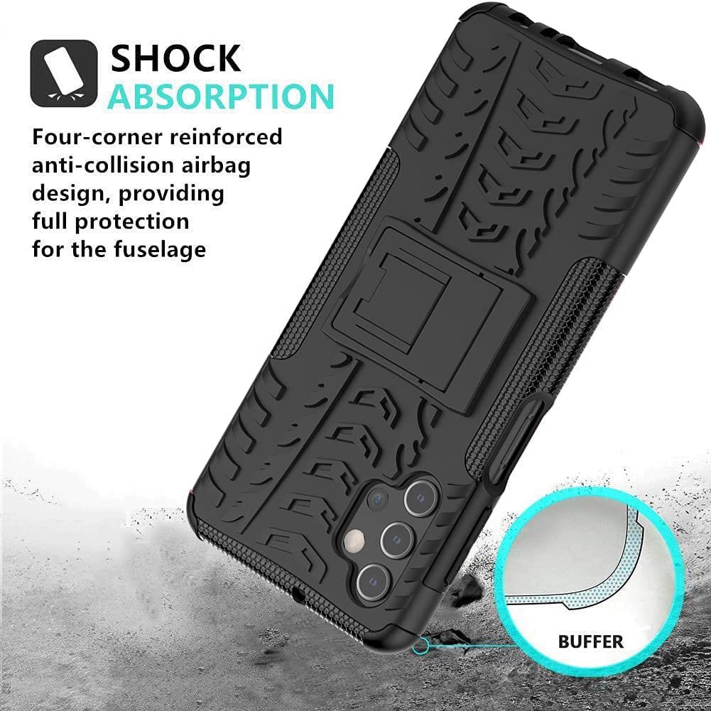 Tuff-Luv Rugged Case for Samsung Galaxy A33 5G Black MF968