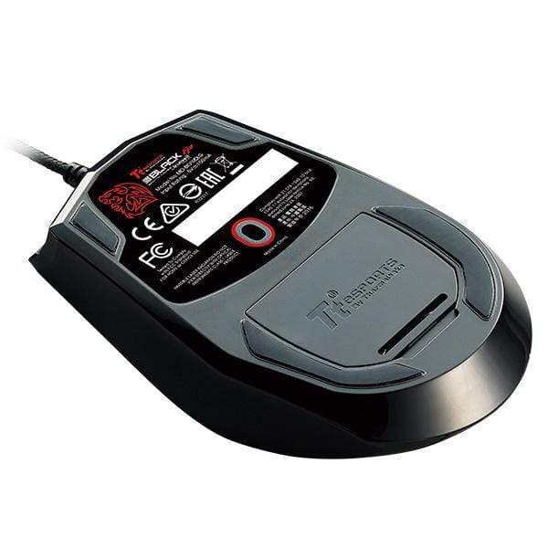 TT ESPORTS Black FP Mouse USB Type-A Laser 5700dpi Ambidextrous MO-BKV-WD LGBK-01
