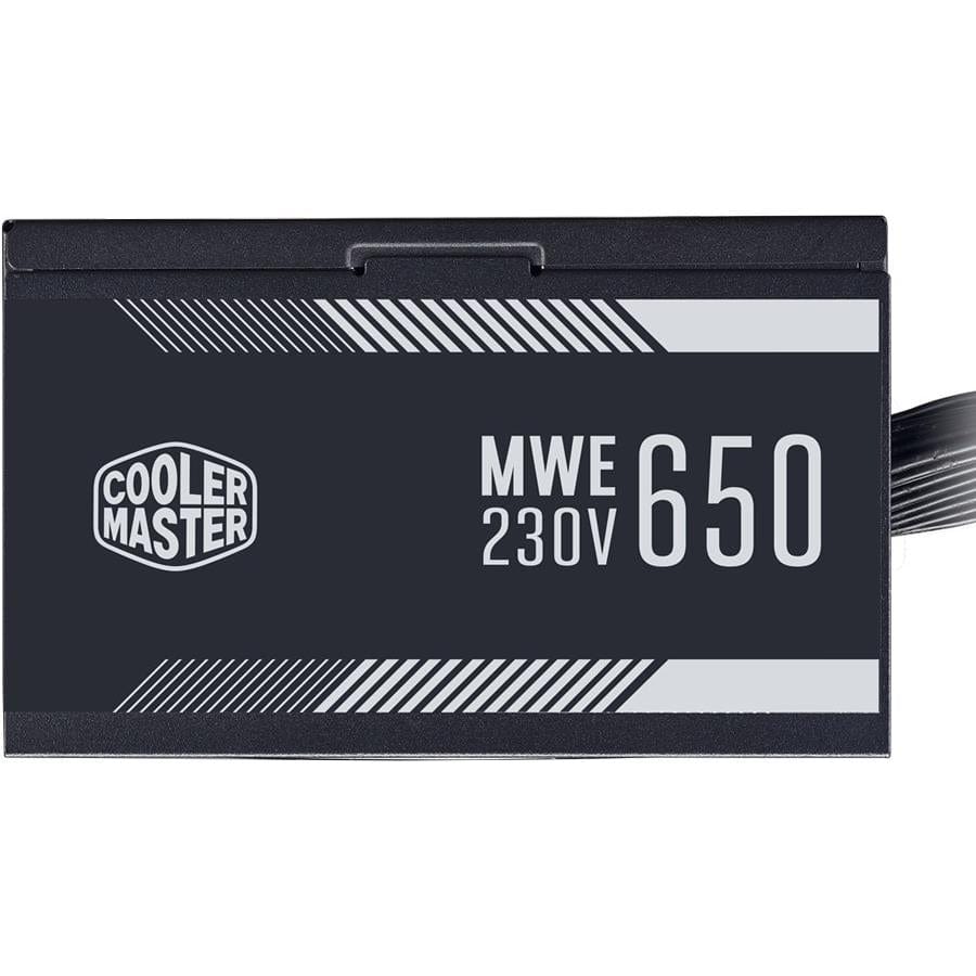 Cooler Master MWE 80 Plus White 650W ATX Power Supply Unit MPE-6501-ACABW-WO