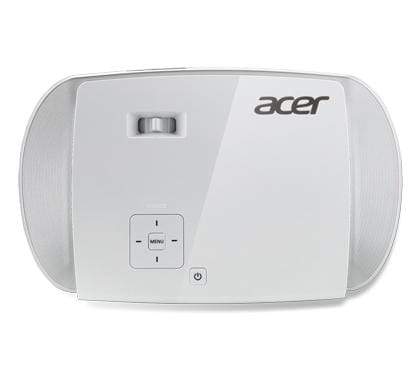Acer K137i Data Projector 700 ANSI Lumens DLP WXGA (1280x800) Portable Projector Silver MR.JKX11.001