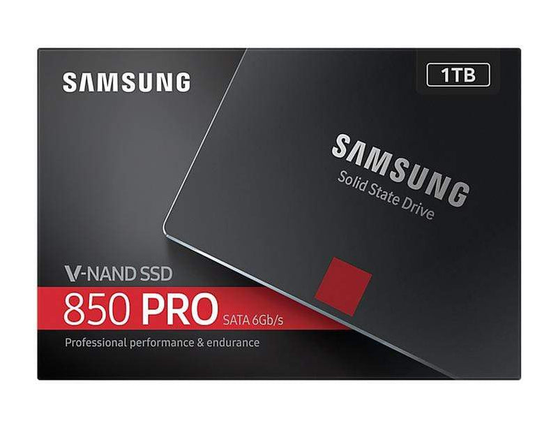 Samsung 850 PRO 2.5-inch 1TB Serial ATA III 3D MLC Internal SSD MZ-7KE1T0BW