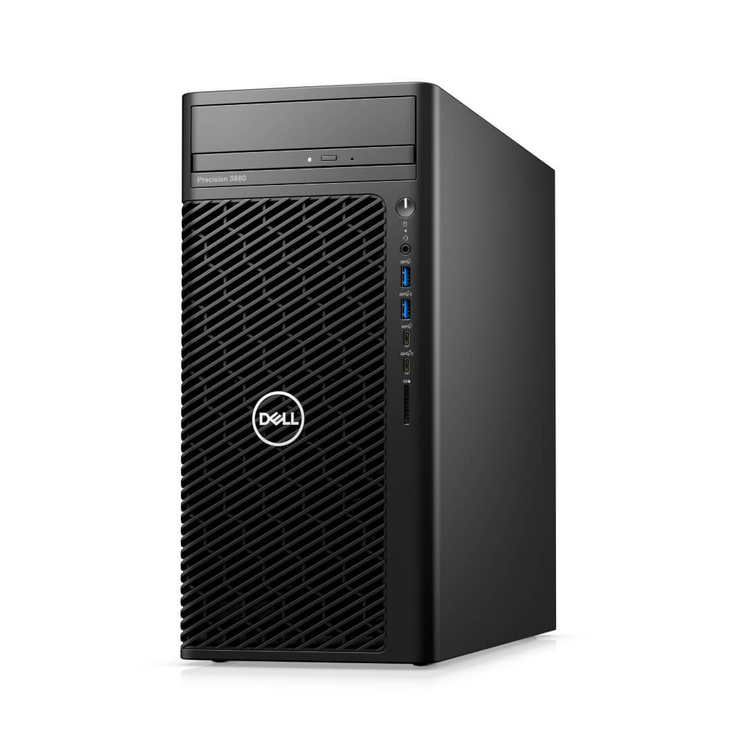 Dell Precision 3660 Mini Workstation PC - Intel Core i7-12700 512GB SSD 16GB RAM Win 11 Pro N004P3660MTEMEA_VP
