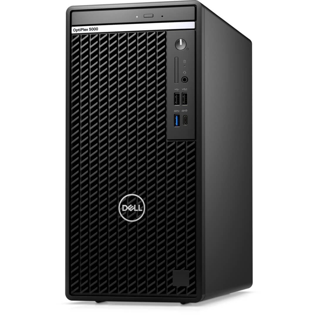 Dell OptiPlex 5000 Mini Tower PC - Intel Core i5-12500 256GB SSD 8GB RAM Win 11 Pro N006O5000MT_VP