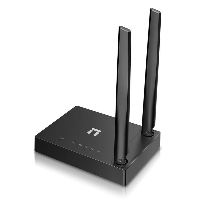 Netis AC1200 wireless router Gigabit Ethernet Dual-band 2.4 GHz / 5 GHz Black System N2