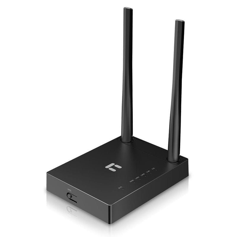Netis AC1200 wireless router Gigabit Ethernet Dual-band 2.4 GHz / 5 GHz Black System N2