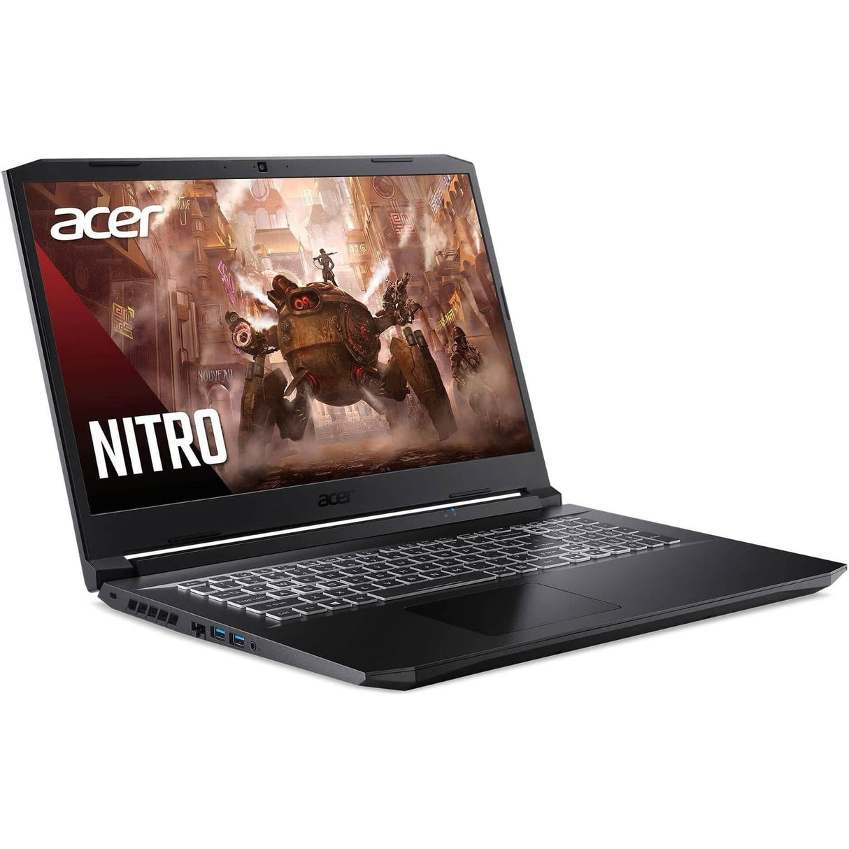 Acer Nitro AN517-54-73V1 17.3-inch FHD Laptop - Intel Core i7-11800H 256GB SSD + 1TB HDD 16GB RAM RTX 3060 Windows 11 Home NH.QF7EA.002