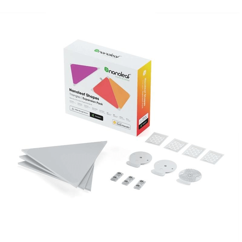 Nanoleaf Shapes Triangles Light Panels - 3 Panel Expansion Pack NL47-0001TW-3PK