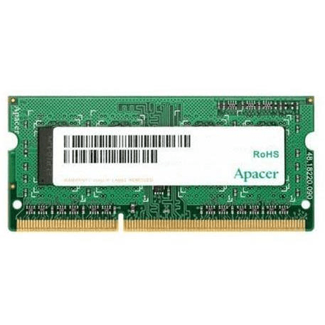 Apacer NMEM056 SODIMM Memory Module 1GB DDR3 PC-1066M NMEM056