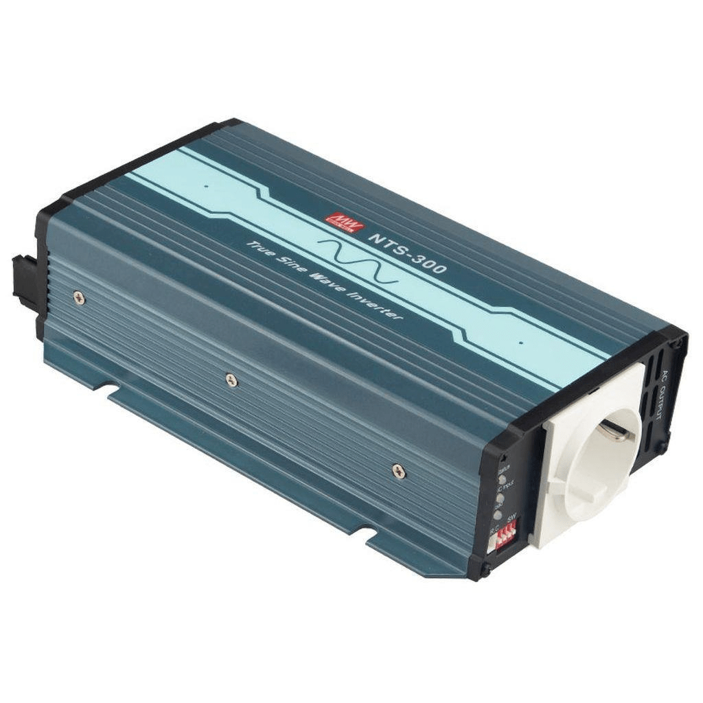 Mean Well 300W 24V Input True Sine Wave DC-AC Power Inverter NTS-300-224UN