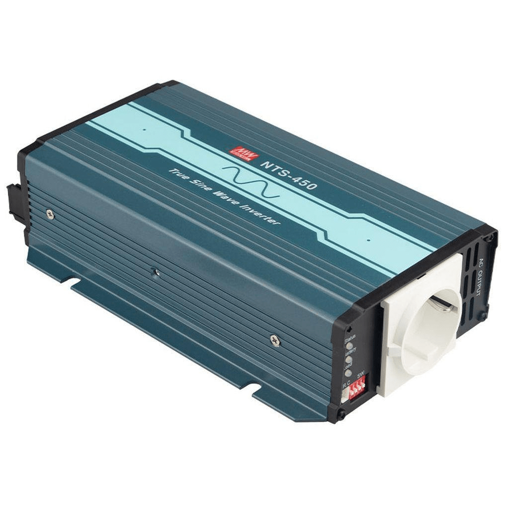 Mean Well 450W 24V Input True Sine Wave DC-AC Power Inverter NTS-450-224UN