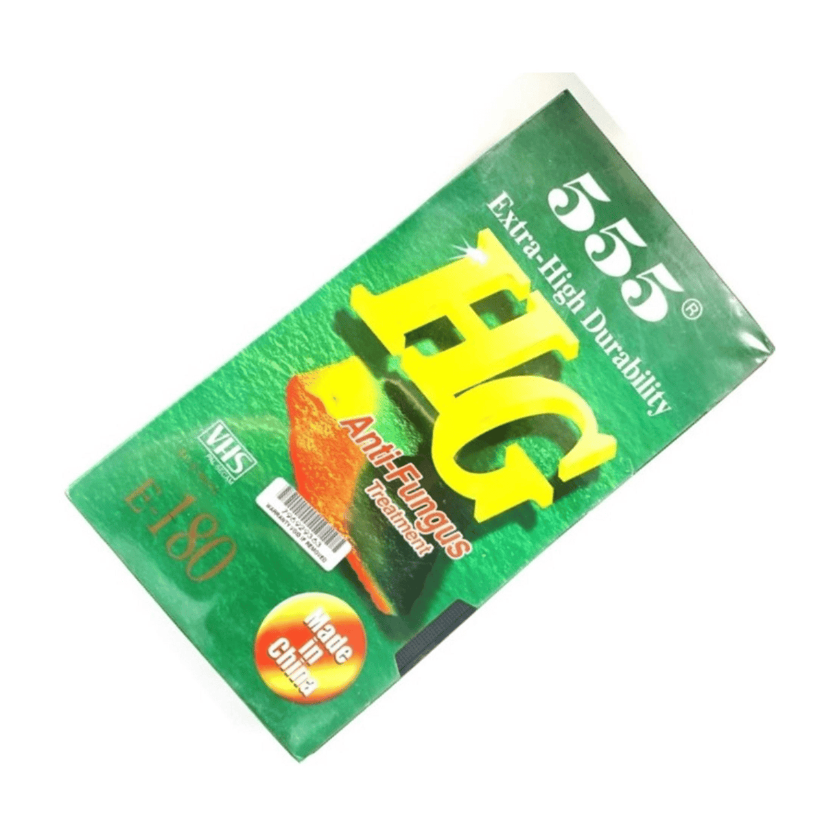 Geeko Blank 3 Hour High Grade VHS Format Video Cassette NV-E180HG