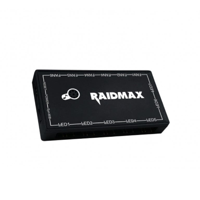 Raidmax 3-Pack 120mm ARGB Cooling Fans White NV-IT120FWR3