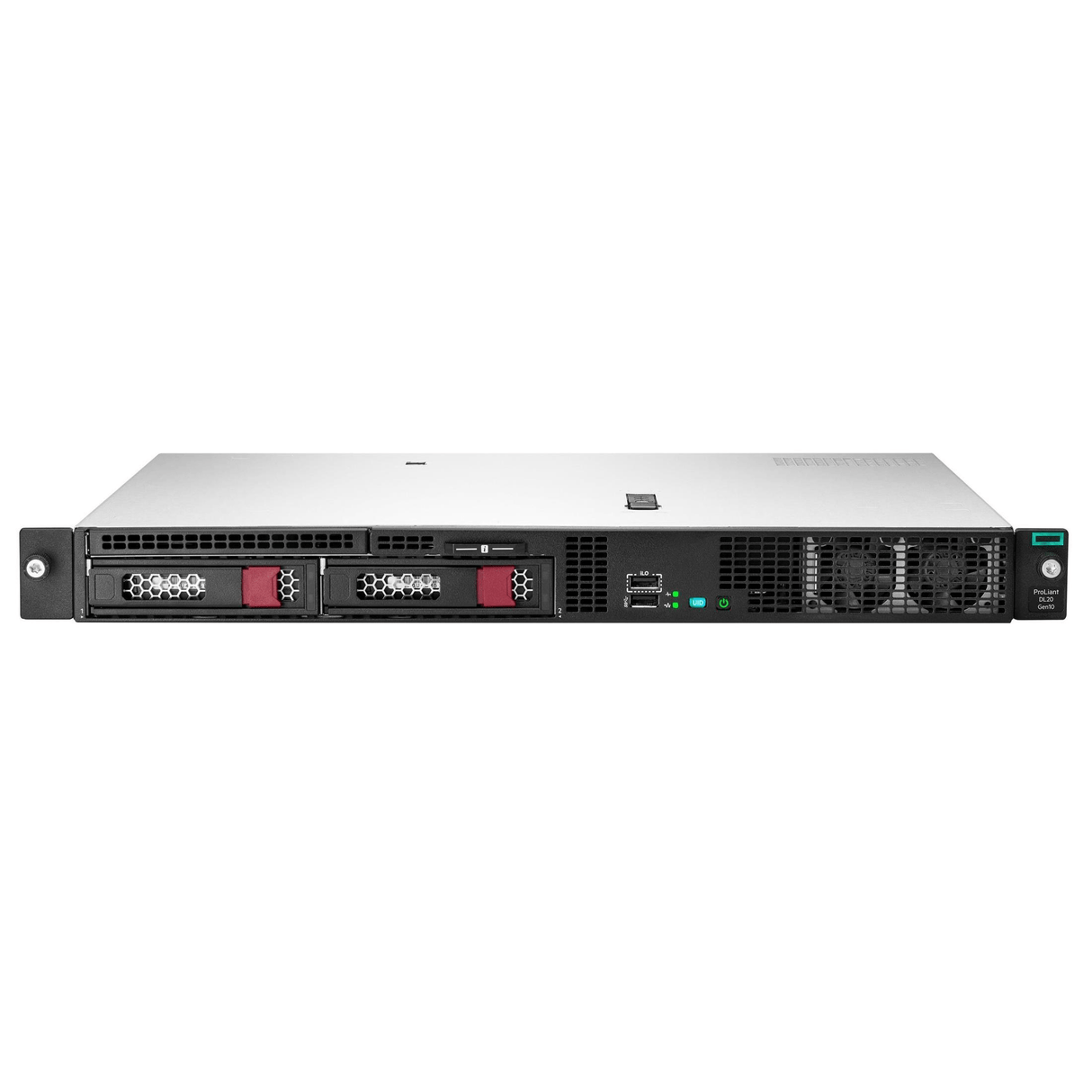 HPE ProLiant DL20 Gen10 Server Intel Xeon E 3.4GHz 16GB DDR4-SDRAM 24 TB Rack (1U) 290 W P17079-B21