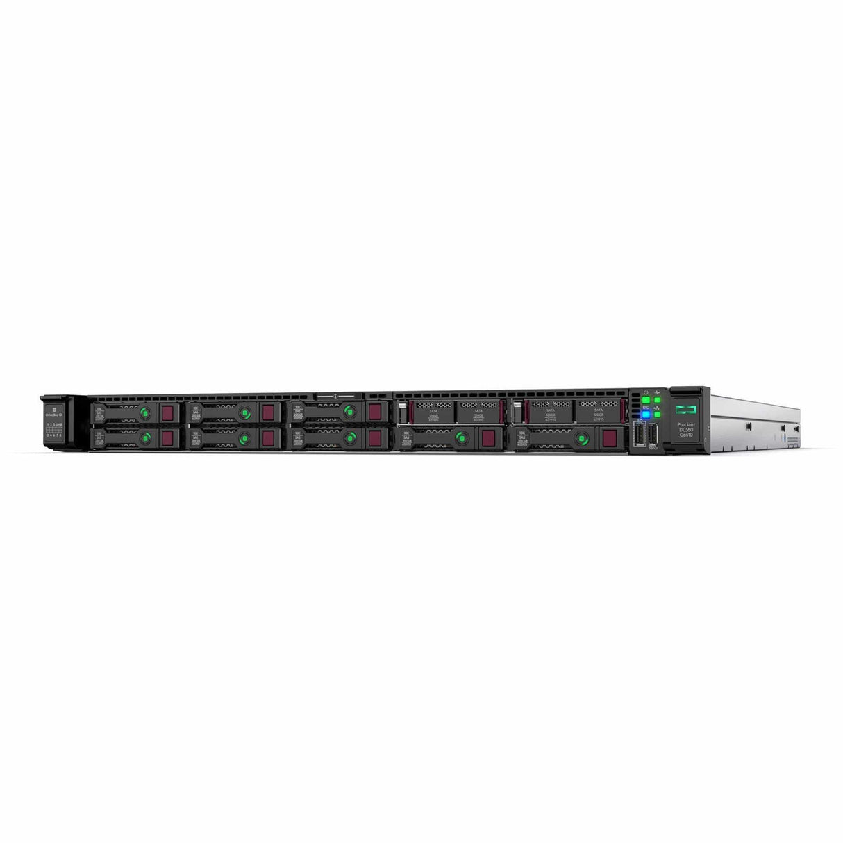 HPE ProLiant DL360 Gen10 5217 3.0GHz 8-core NO HDD 1 x 16GB RDIMM 2R 2933 MT/s P408i-a 2GB with Smart Storage Battery NC 8SFF 800W PS Server P19176-B21