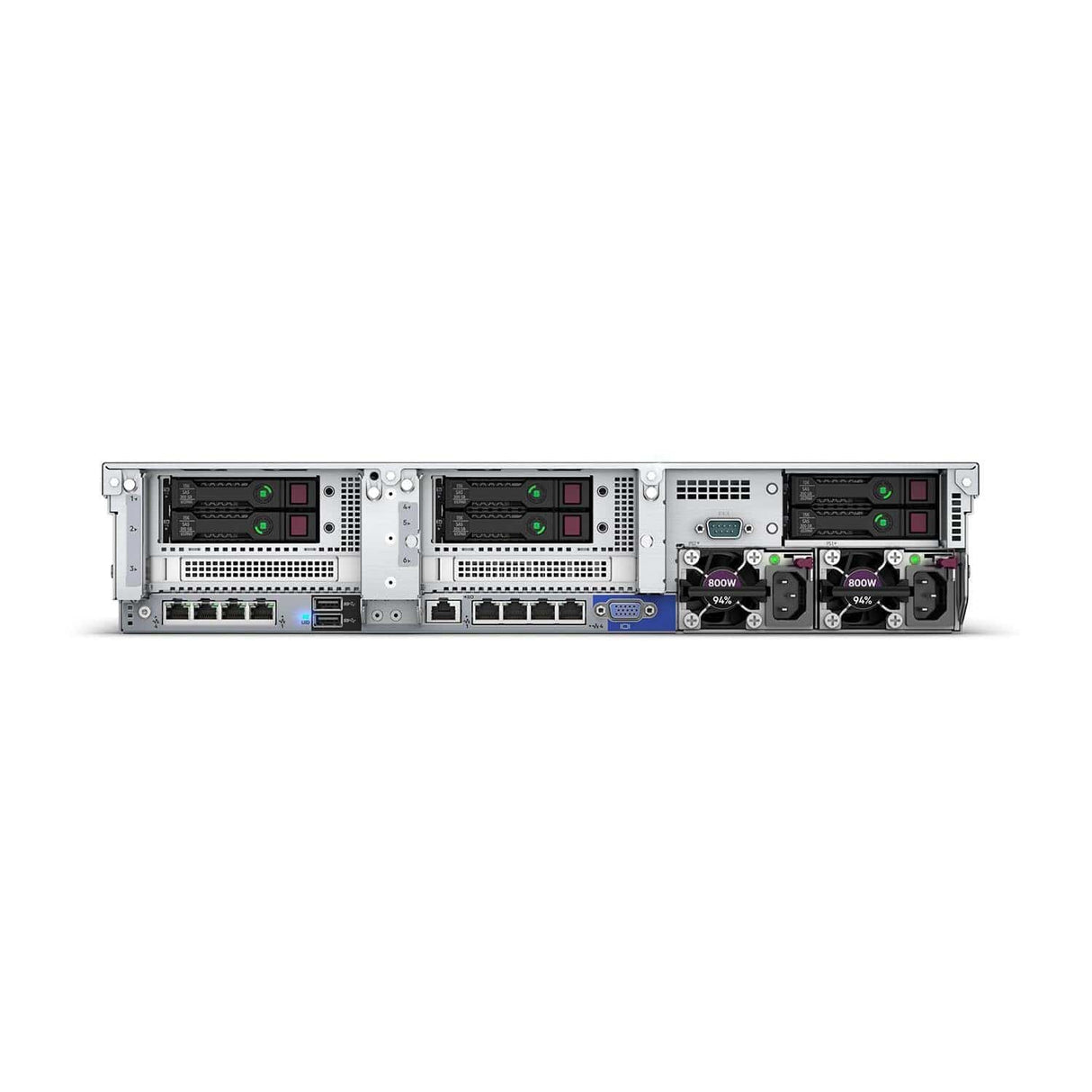 HPE ProLiant DL380 Gen10 Server - Intel Xeon Gold 3.8GHz 32GB RAM 60TB HDD 2U Rack P24845-B21