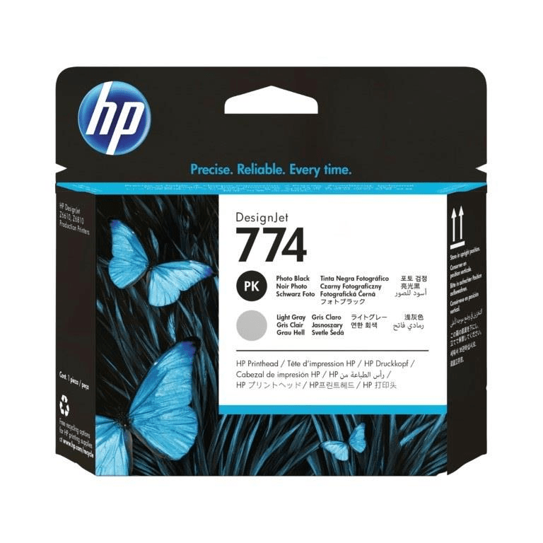 HP DesignJet 774 Photo Black and Light Gray Original Printhead P2W00A