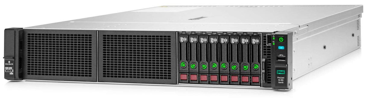 Hewlett Packard Enterprise ProLiant DL180 Gen10 server 52 TB 2.3 GHz 16 GB Rack (2U) Intel® Xeon® Gold 500 W DDR4-SDRAM