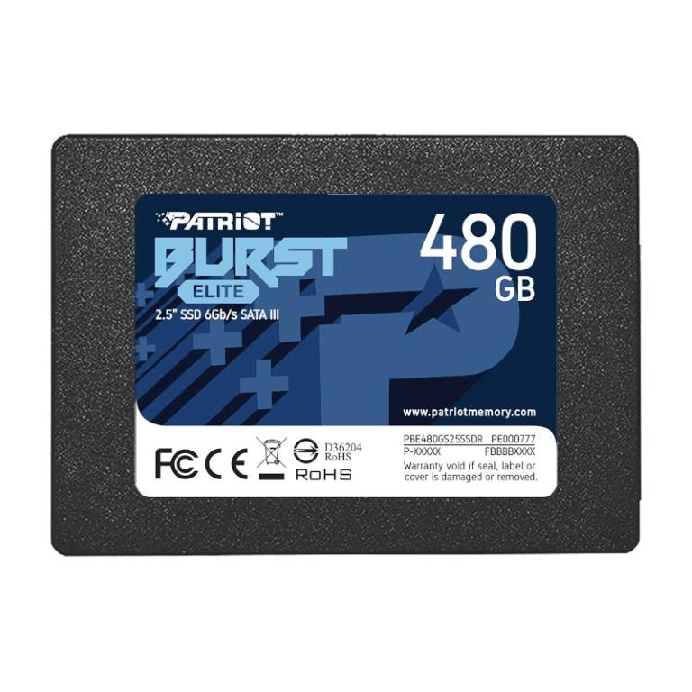 Patriot Memory Burst Elite 2.5-inch 480GB Serial ATA III Internal SSD PBE480GS25SSDR