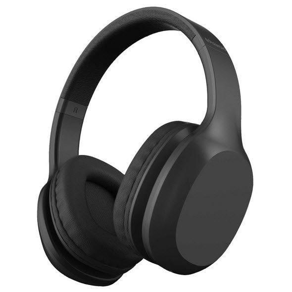 Polaroid PBH366 36 Hour Bluetooth Headphones With Travel Pouch - Black